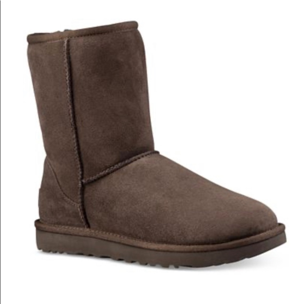 Classic short chocolate ugg boots